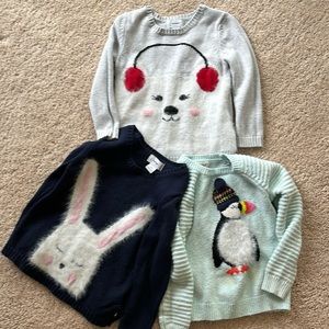 Old navy girls sweater lot